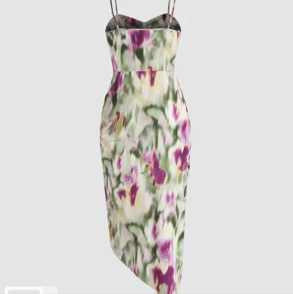 Cider Illusion Ruched Midi Dress NEW Size XL - Picture 10 of 11